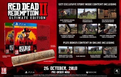 Red dead redemption 2 (Ultimate edition) (PS4)