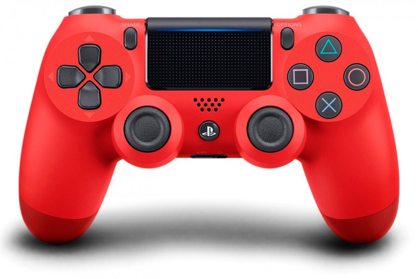 DualShock 4 Cont Magma Red для PS4 (Красный)