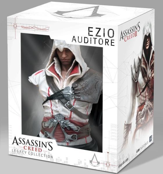 Assassin's Creed II. Бюст Ezio Auditore Da Firenze Legacy Collection