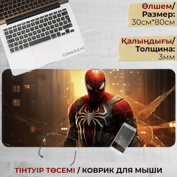 Коврик для мыши Человек Паук 300x800x3 мм